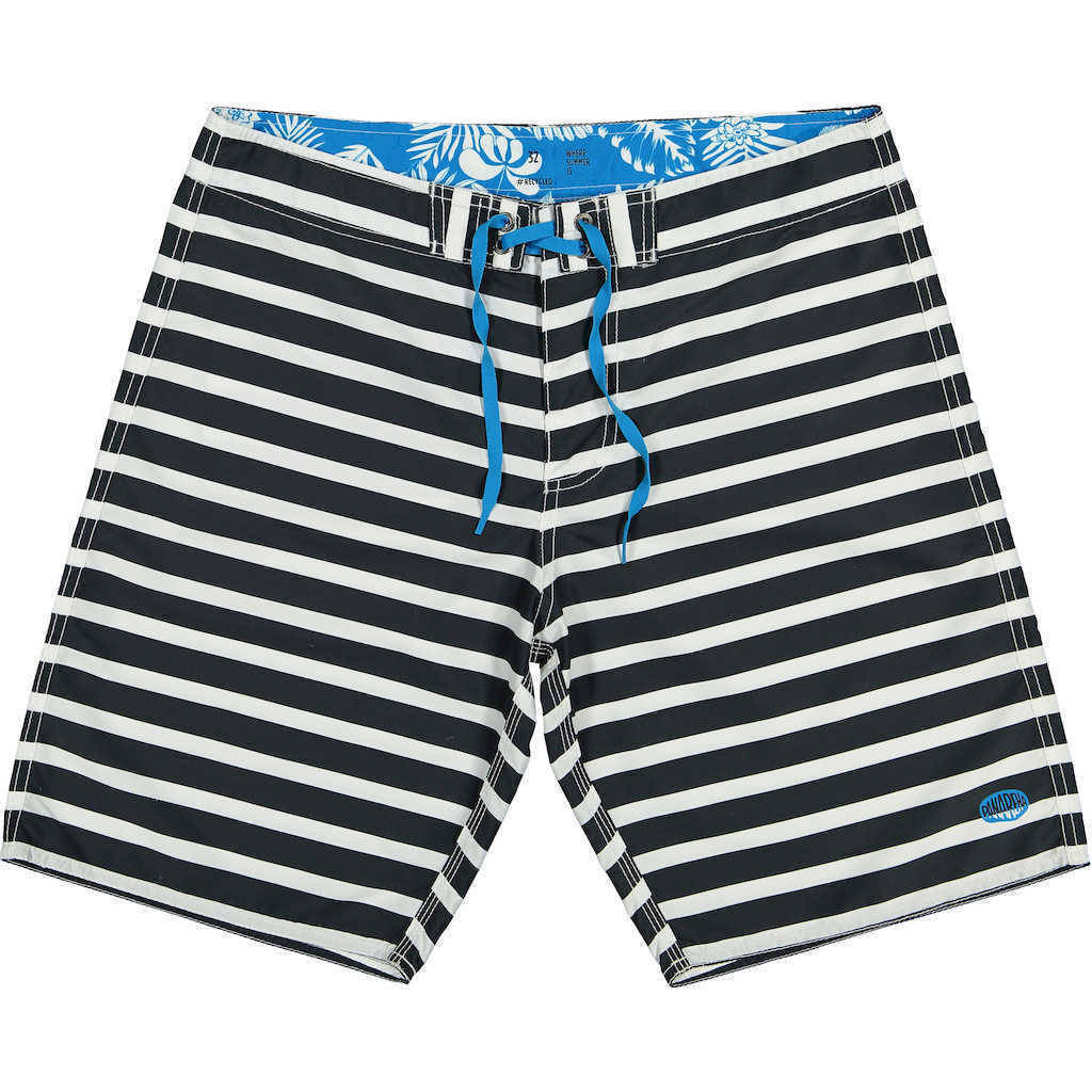 SANUR Boardshorts RPET Black & White